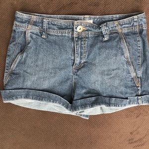 Faded Glory Stretch Jean shorts. Size 12